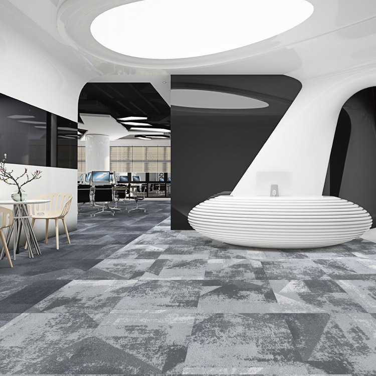 Commercial Nylon High-low Loop Carpet Tiles Office Carpet Tiles