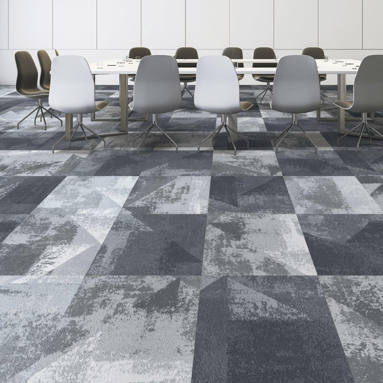Commercial Nylon High-low Loop Carpet Tiles Office Carpet Tiles