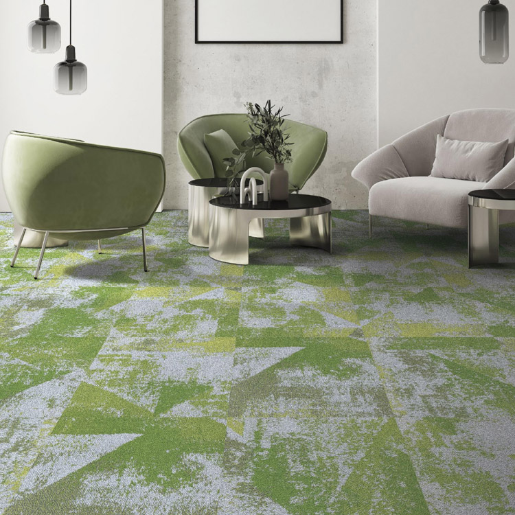 Commercial Nylon High-low Loop Carpet Tiles Office Carpet Tiles