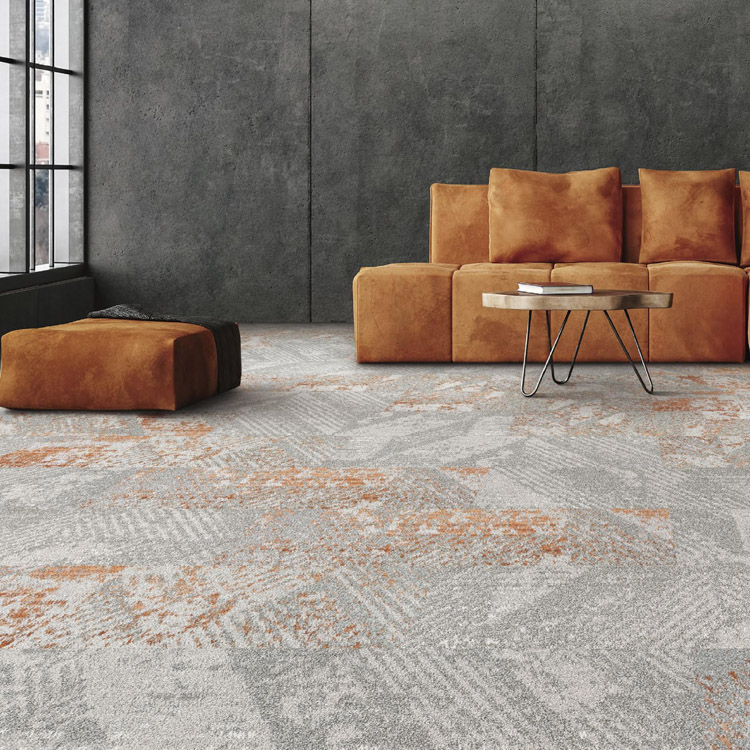 Nylon 25*100 Carpet Tiles Office Flooring Carpet Tiles