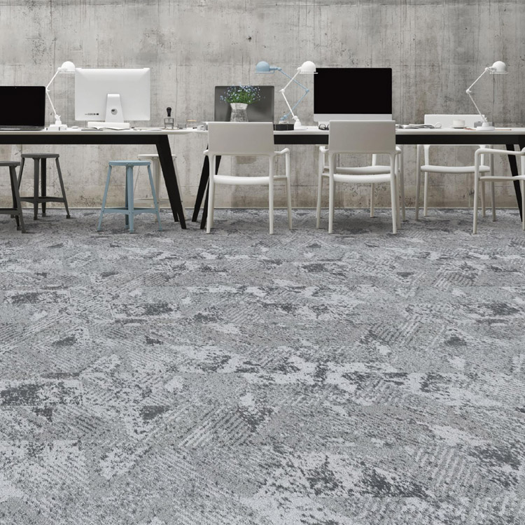 Nylon 25*100 Carpet Tiles Office Flooring Carpet Tiles