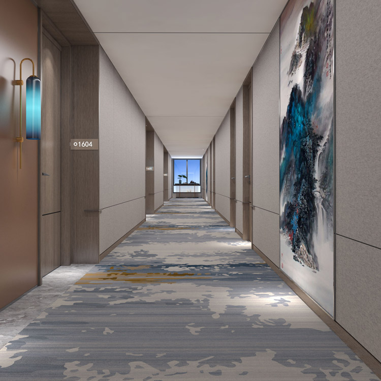 Customize High-quality Hotel Corridor Patterned Printed Carpets
