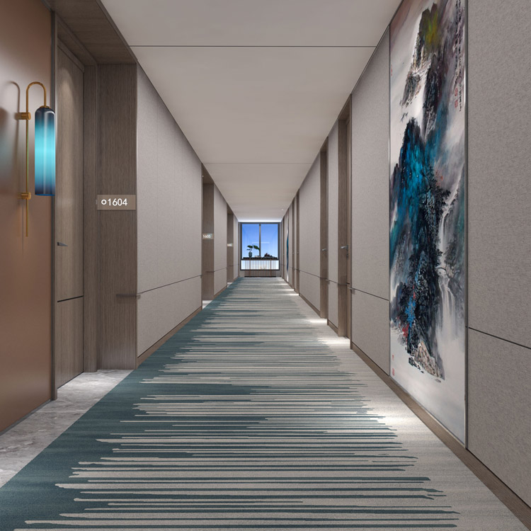 Customize High-quality Hotel Corridor Patterned Printed Carpets