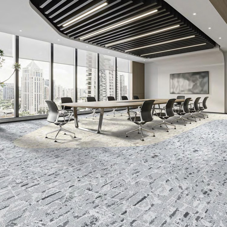 High Quality Office Carpet Tiles 60*60 Loop Pile Carpet Tiles For Office