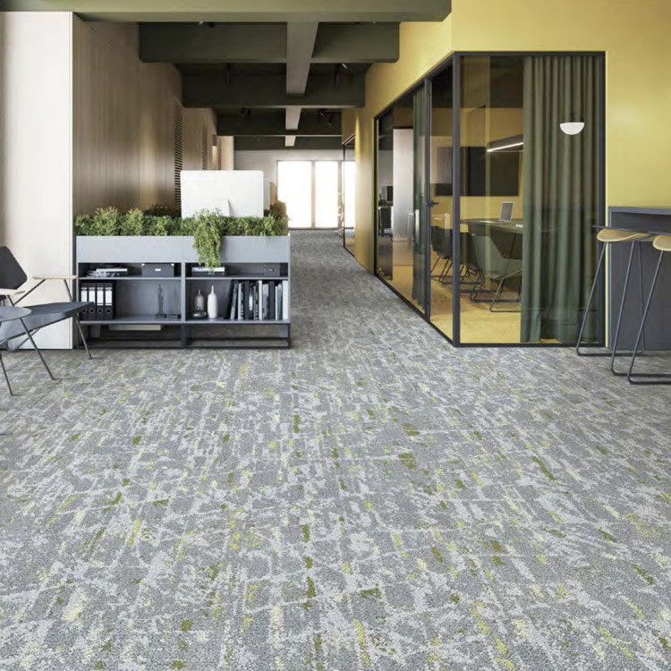 High Quality Office Carpet Tiles 60*60 Loop Pile Carpet Tiles For Office