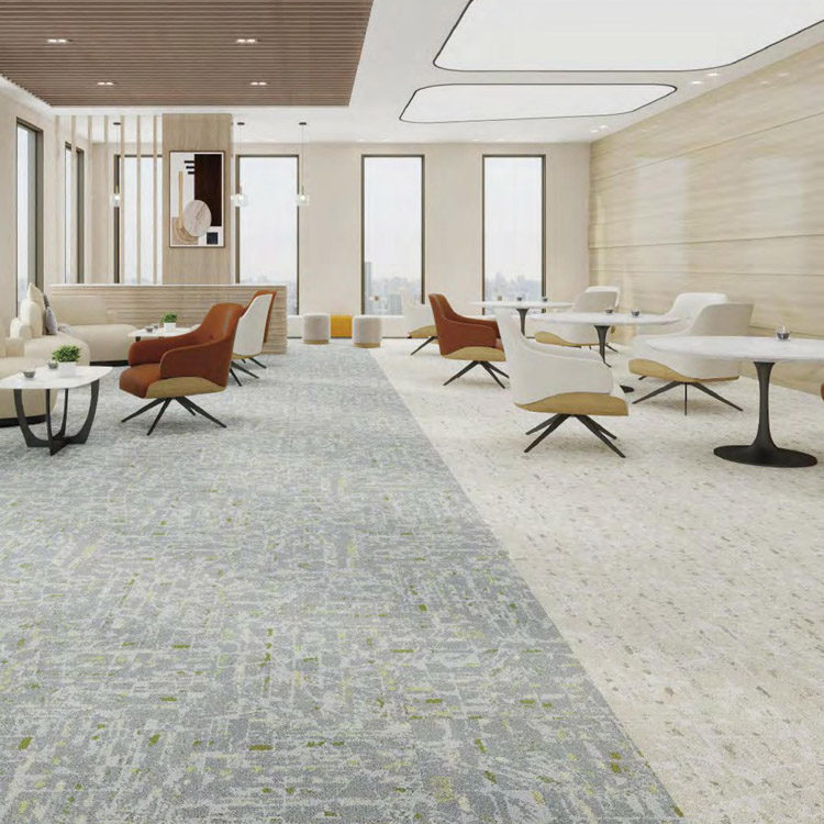 High Quality Office Carpet Tiles 60*60 Loop Pile Carpet Tiles For Office