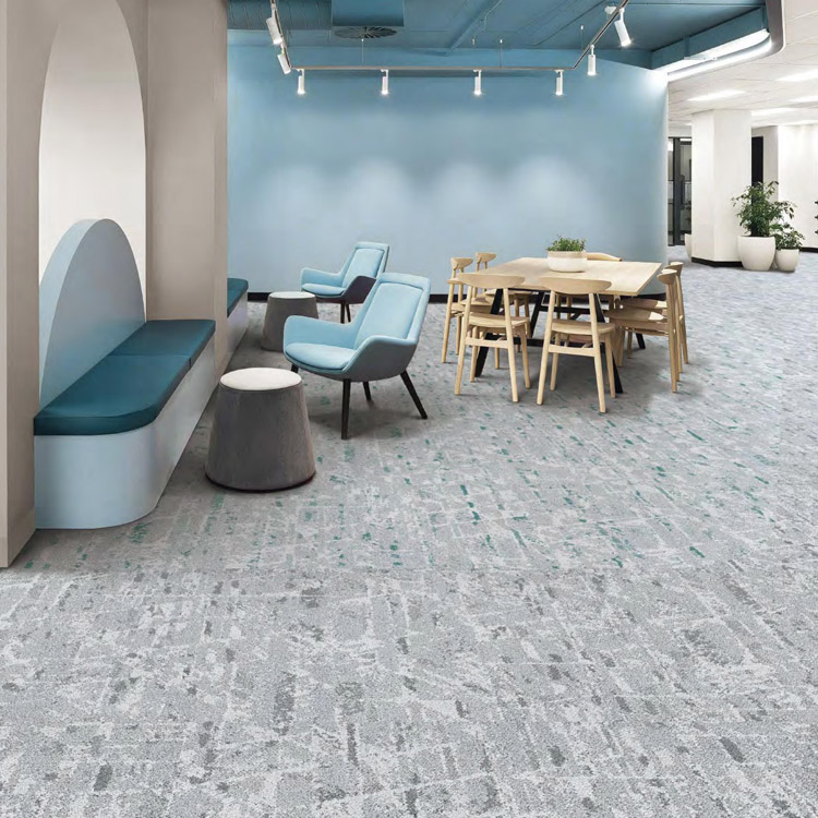 High Quality Office Carpet Tiles 60*60 Loop Pile Carpet Tiles For Office