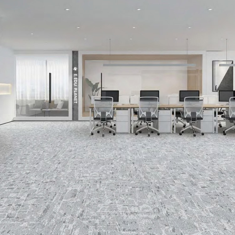 High Quality Office Carpet Tiles 60*60 Loop Pile Carpet Tiles For Office