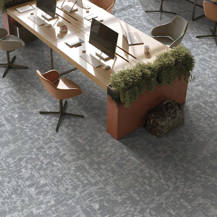 High Quality Office Carpet Tiles 60*60 Loop Pile Carpet Tiles For Office