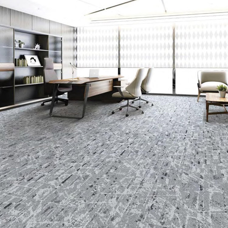 High Quality Office Carpet Tiles 60*60 Loop Pile Carpet Tiles For Office