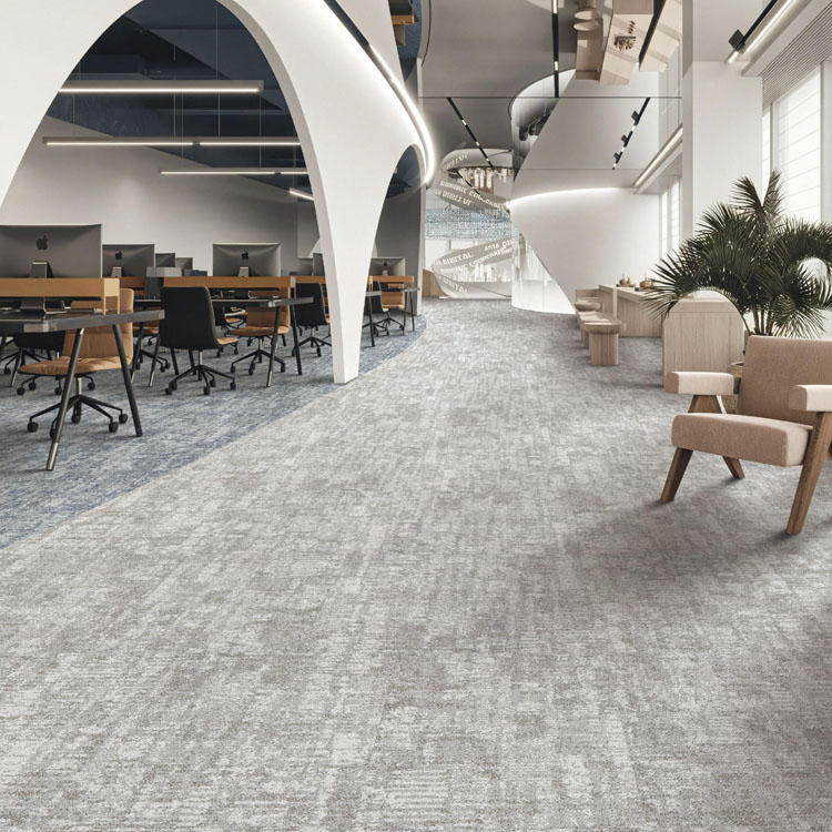  High Quality Nylon Carpet Tiles Level Loop Office Flooring Carpet Tiles