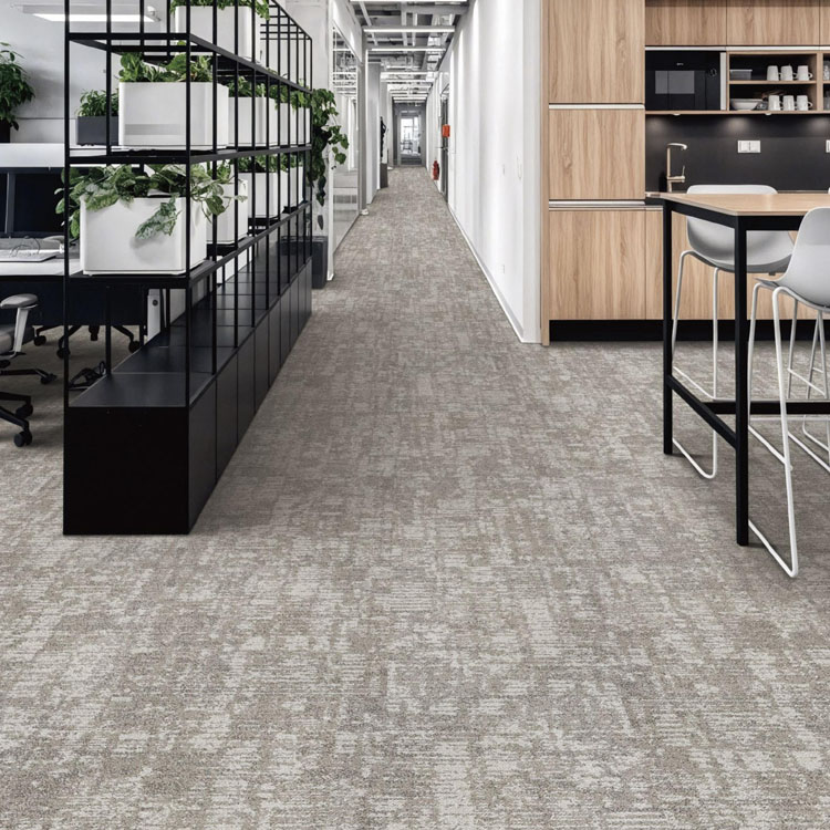  High Quality Nylon Carpet Tiles Level Loop Office Flooring Carpet Tiles