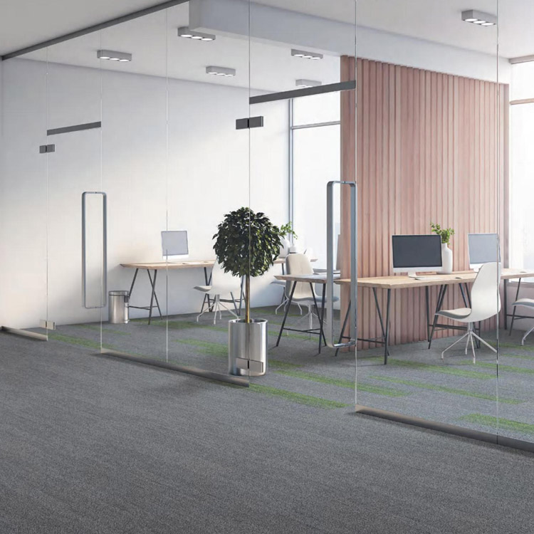Office Flooring Carpet Tiles Nylon Loop Pile Carpet Tiles