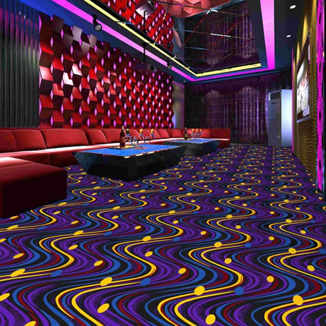 AXM-K2216,KTV Axminster Carpet , Wool Axminster Carpet