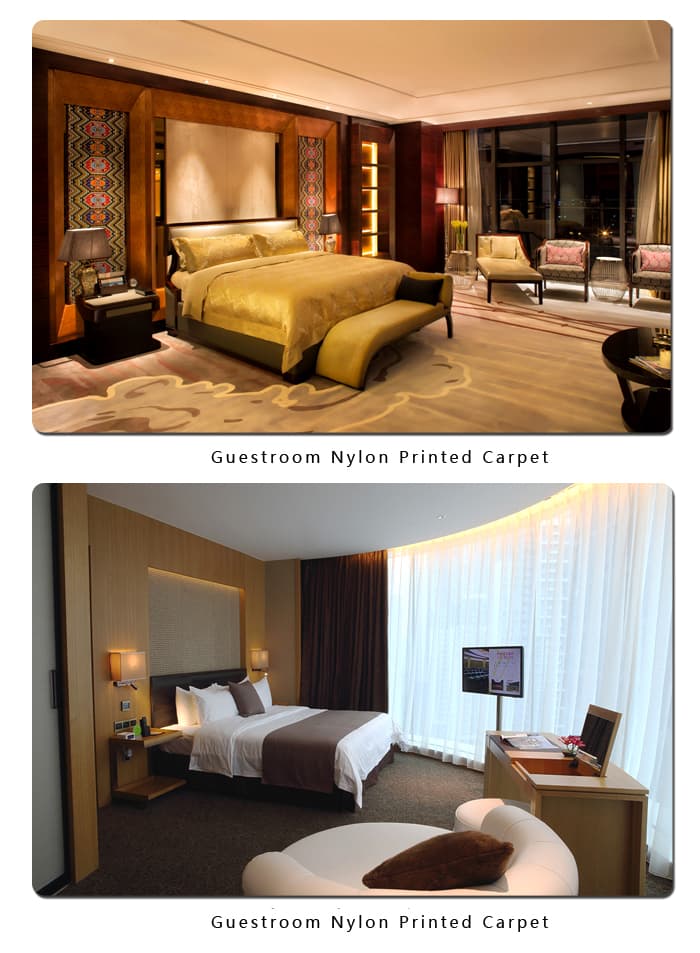 Guestroom Nylon Printed Carpet 