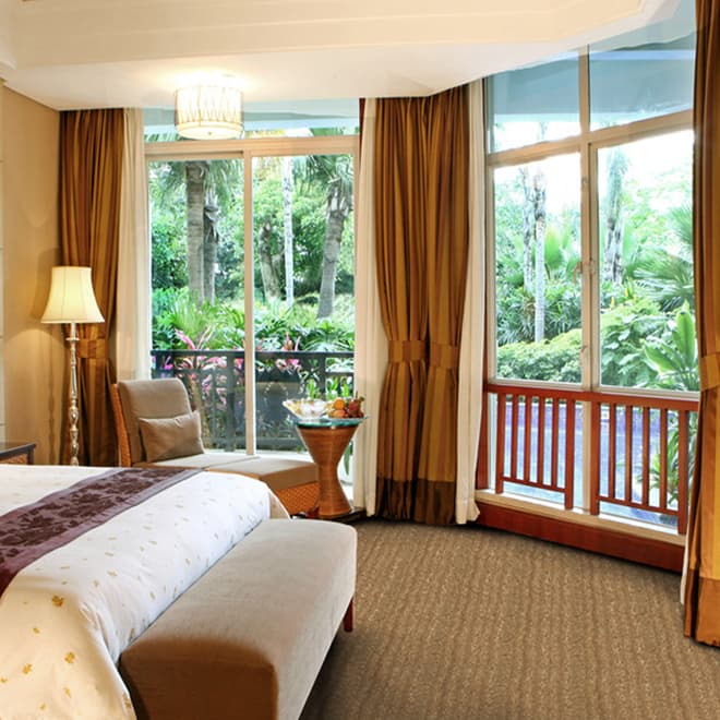 ZS811, Wool blend commercial grade carpet for hotel