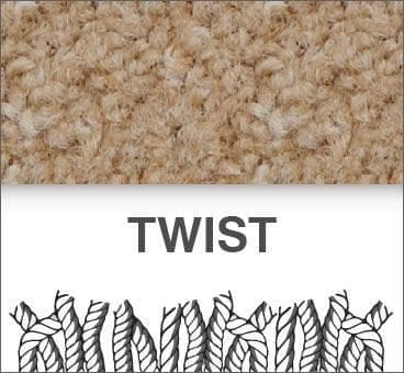 Twist carpets