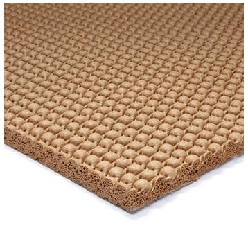 Waffle carpet underlay Waffle carpet underlay
