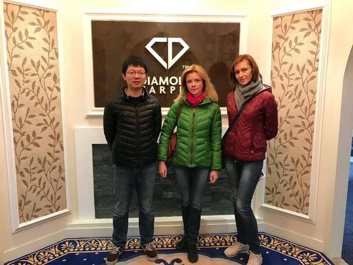Customer visit from Ukraine