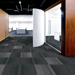 Stripe Commercial Carpet Tiles 50x50