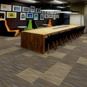 Polypropylene square carpet for office