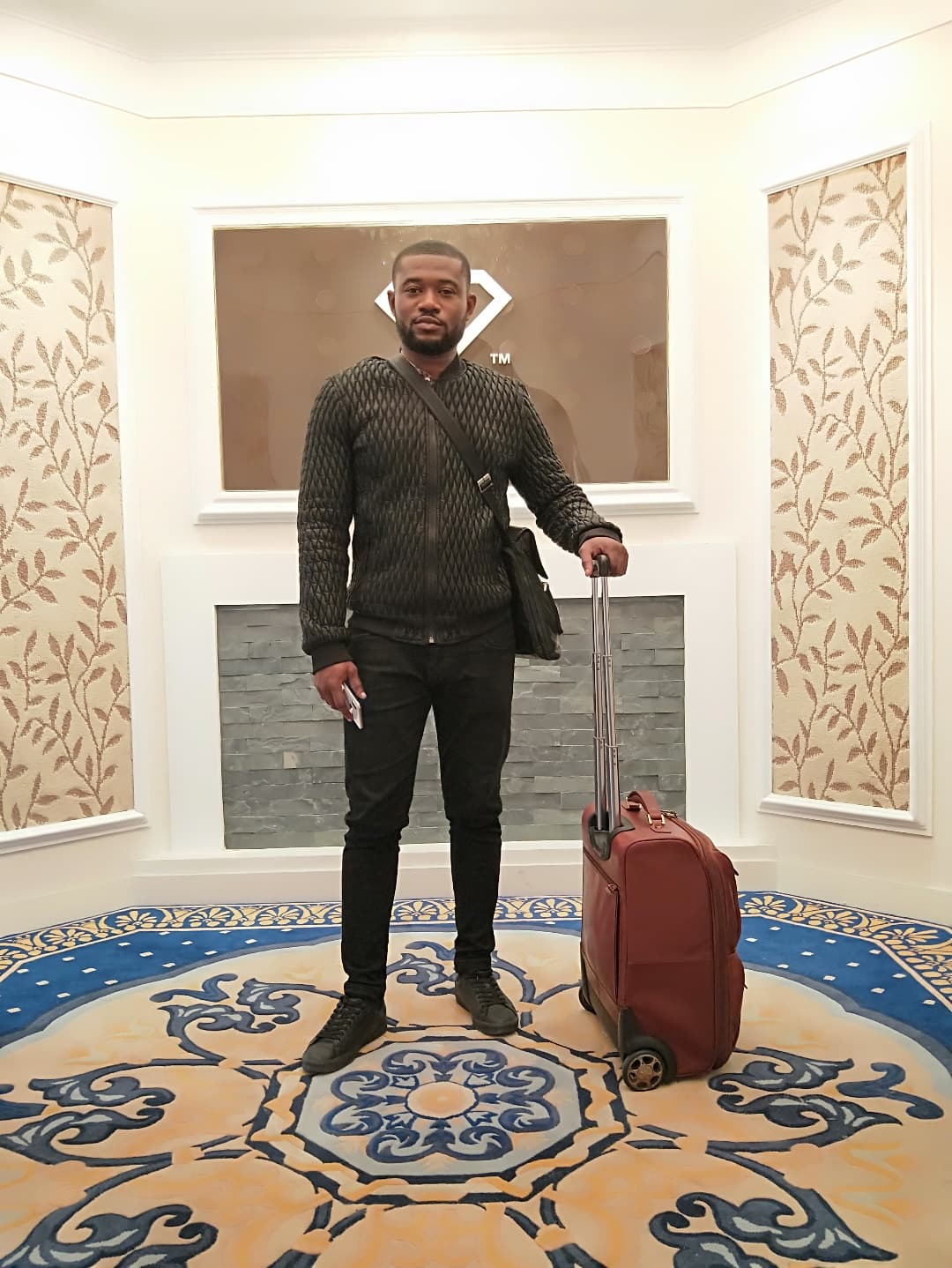 Patrick Kwamer——A client from Ghana