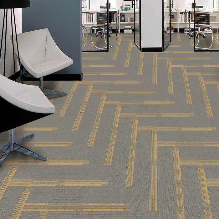 Office Floor Carpet Tile Planks