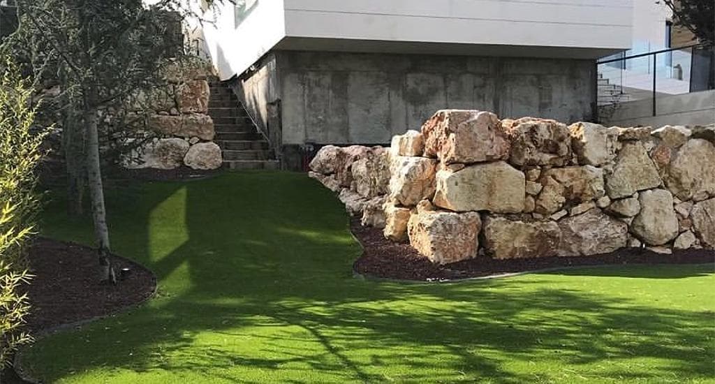 artificial grass garden