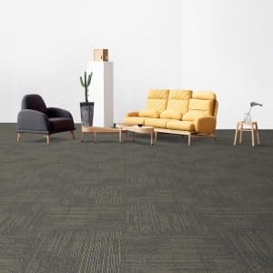 Bitumen Backing PP Carpet Tile 50cmx50cm