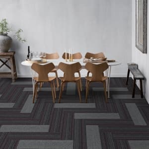 Cheap 100% PP Loop pile Eco-Friendly Carpet Tile suppliers