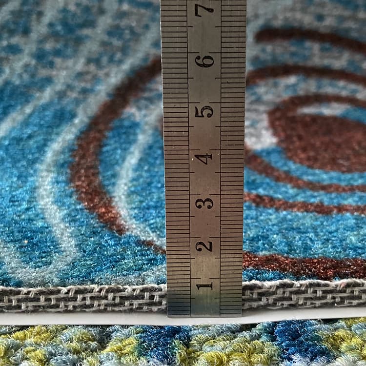 Wall to wall fashion design luxury hotel printed carpet