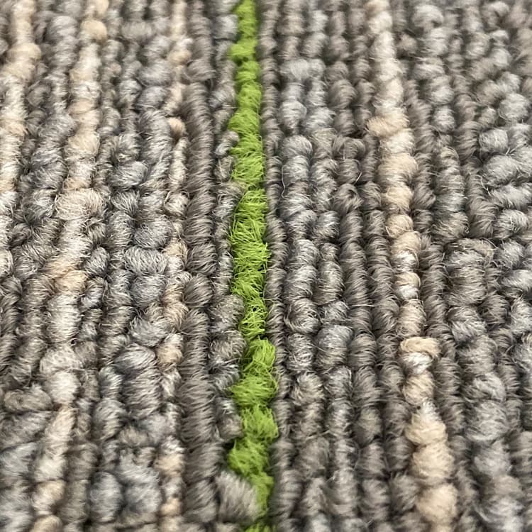 PVC Backing Loop Pile Jacquard Carpet Tiles