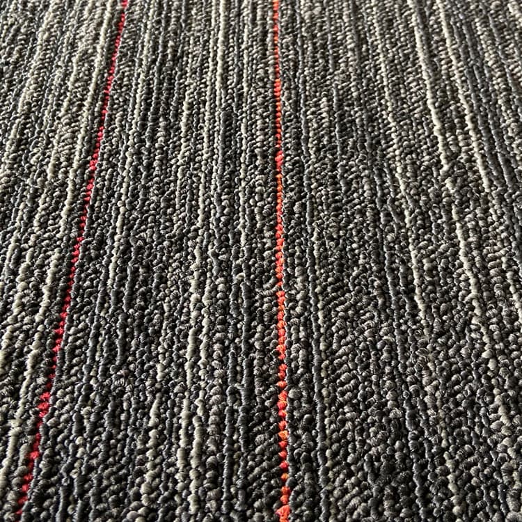 PVC Backing Loop Pile Jacquard Carpet Tiles