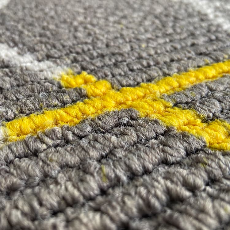  Wall To Wall Printed Hotel Corridor Carpet