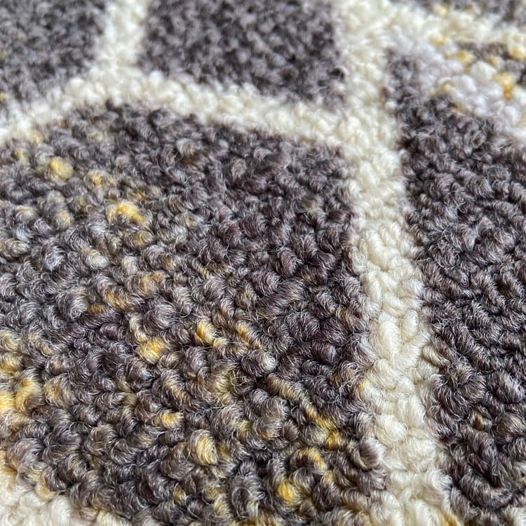 Wall To Wall Loop Pile Printed Hotel Room Carpet