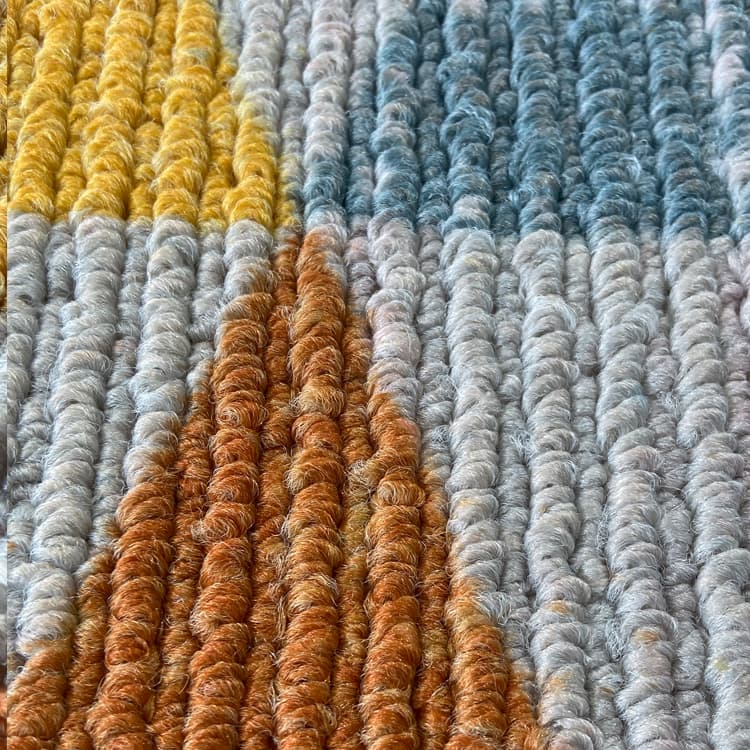 Fashion Wall To Wall Hotel Restaurant Floor Printed Carpet
