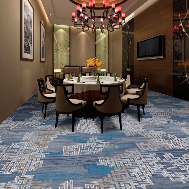 Printed Carpet Hotel Floor In Stock Carpet Roll
