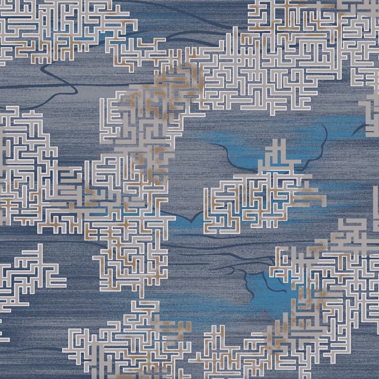 Printed Carpet Hotel Floor In Stock Carpet Roll
