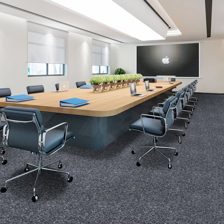 Cheap Wall To Wall Plain Carpet Office Floor In Stock Carpet