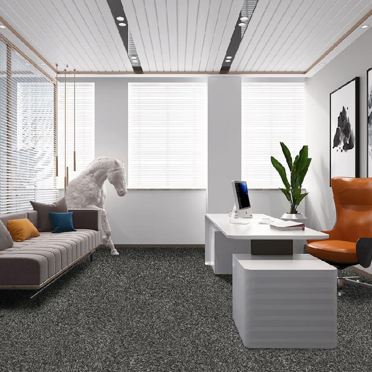 Cheap Wall To Wall Plain Carpet Office Floor In Stock Carpet