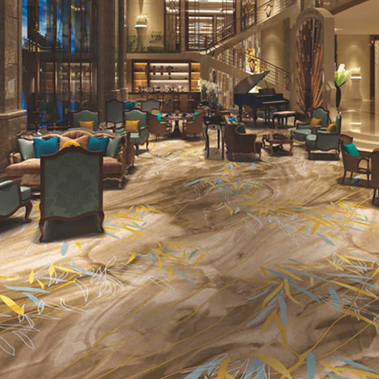 High Quality Nylon Printing Hotel Lobby Carpet