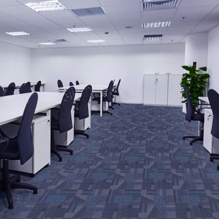 HD Digital Printing Loop Pile Carpet Tiles