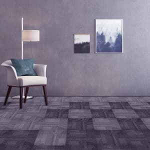 HD Digital Printing Loop Pile Carpet Tiles