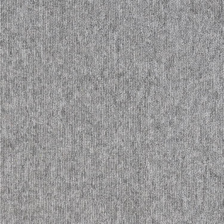 PVC Backing Plain Loop Pile Carpet Tiles For Office Flooring