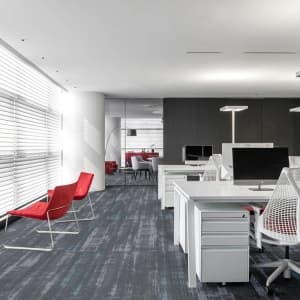 removable Printed Carpet Tiles 25x100 cm For Office Or Room Modular Carpet
