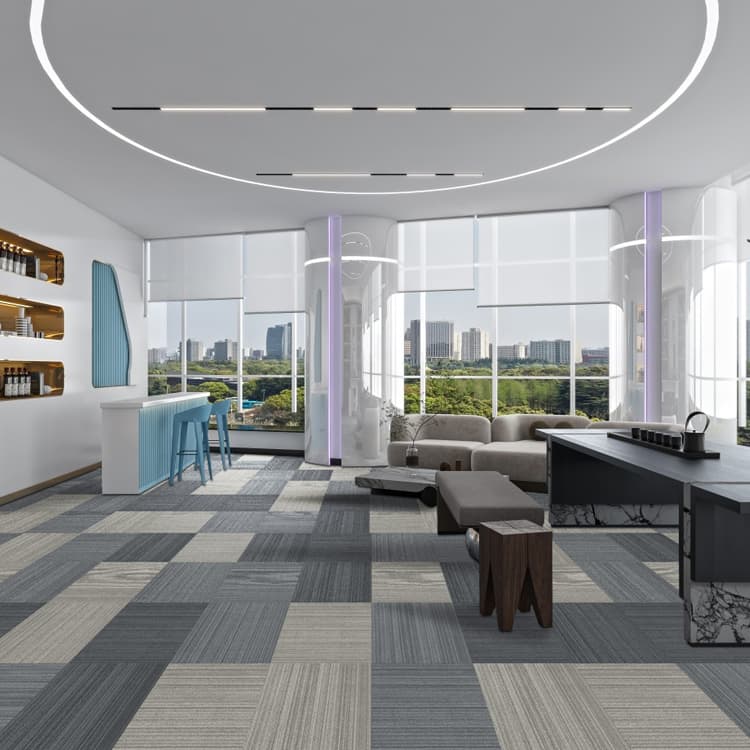 50*50 Carpet Tiles For Office Floor Use