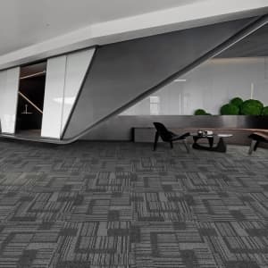 Meeting Room Floor Printing Carpet Tiles 50*50