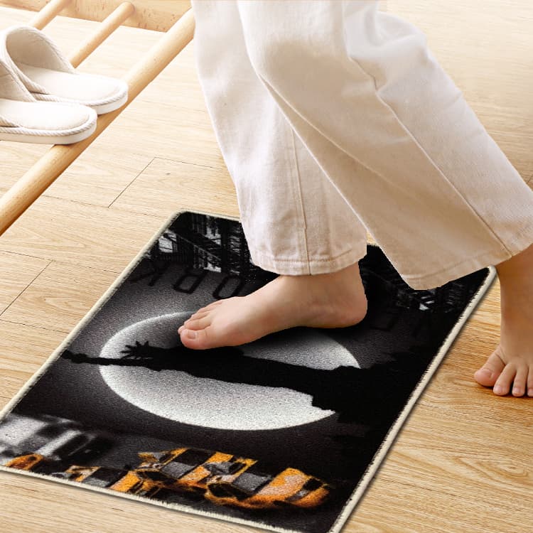 Loop Pile High Definition Printed Door Rug For Home