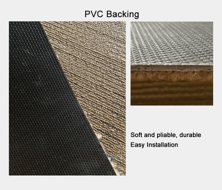 PVC底背