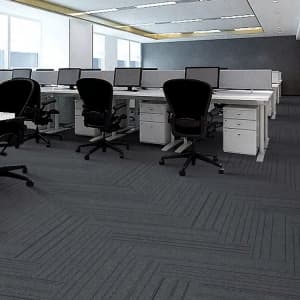 PP Plain Level Loop 25*100 cm Carpet Tiles